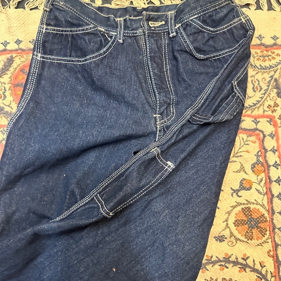 Vintage LONG Lawman Cargo Jeans - Picture 2 of 8